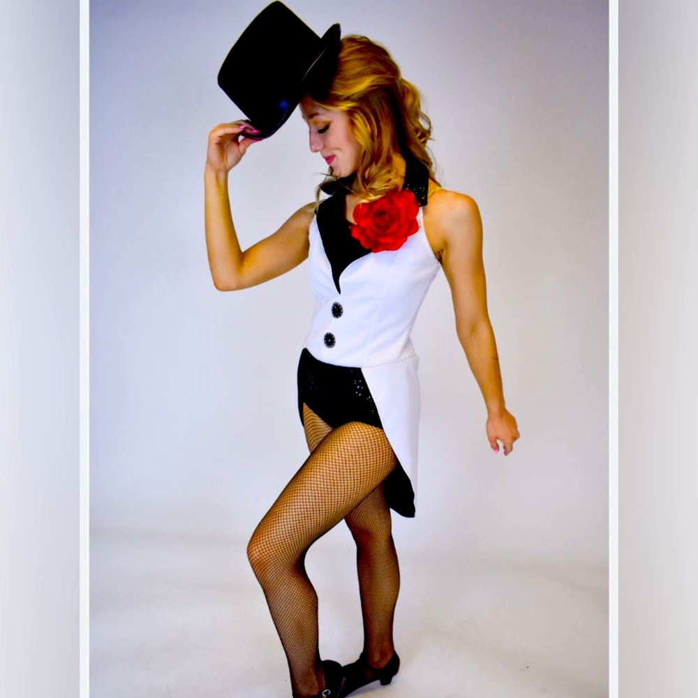 Weissman LC Style 9552 Fosse Tuxedo Dance Costume